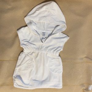 Carter’s - White Terry Cloth Cover-Up *FLAWED - FREE W/SUIT PURCHASE*